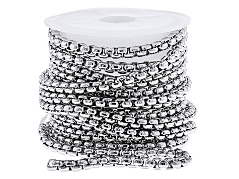 Stainless Steel Designer Chain in 3 Sizes with Findings - JMKIT1537 | JTV