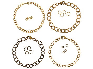 Picture of Vintaj Bracelet Foundation Set of 4 with Jump Rings