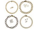 Vintaj Bracelet Foundation Set of 4 with Jump Rings