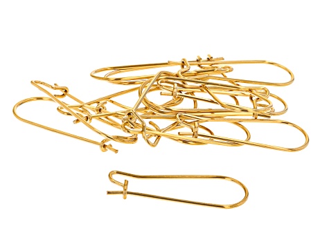 18K Gold over Stainless Steel Earwires in 6 Styles Appx 50 Pairs