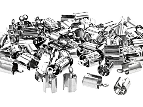 Stainless Steel End Caps in 4 Sizes Appx 400 Pieces Total