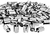 Stainless Steel End Caps in 4 Sizes Appx 400 Pieces Total