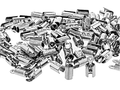Stainless Steel End Caps in 4 Sizes Appx 400 Pieces Total