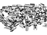 Stainless Steel End Caps in 4 Sizes Appx 400 Pieces Total
