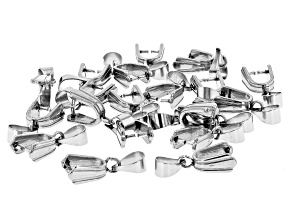 Stainless Steel Pinch Bail Set of 20