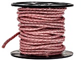 Metallic Mystic Pink, Metallic Pearl, and Metallic Berry appx 3mm Round Bolo Cord Appx 30M Total