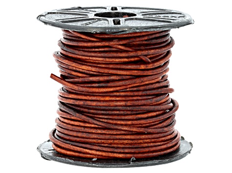 Natural Leather Cord Set of 3 in 3 Colors appx 10 meters in length each