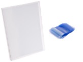 PVC Multi-Purpose Jewelry Storage Organizer Book with 51 Transparent Zip Closure Bags
