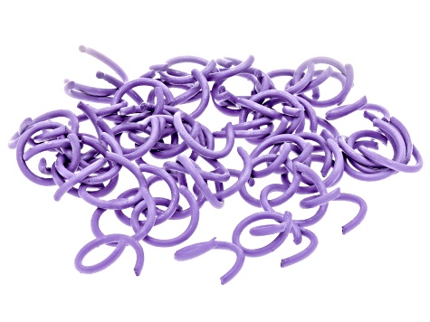 Color Coated Iron Open Jump Rings Set of appx 600 Pieces in Total