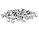 Base Metal Wavy Donut Shape Spacer Beads in 2 sizes appx 150 Total
