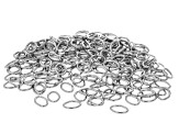 Stainless Steel Oval Jump Rings in 6 Sizes