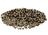 Brass Crimp Tube Beads 1.5x1.5mm & 2x2mm in Assorted Tones