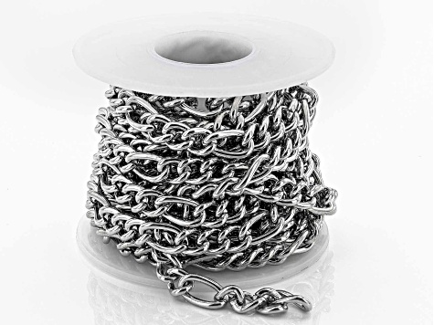 Figaro Iron Chain Set of 4 in Assorted Tones appx 10 Meters Total