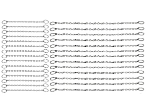 Stainless Steel Extenders with 5mm Open Jump Rings Set of 30