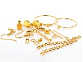 Gold Tone Findings Assortment Kit of 1561