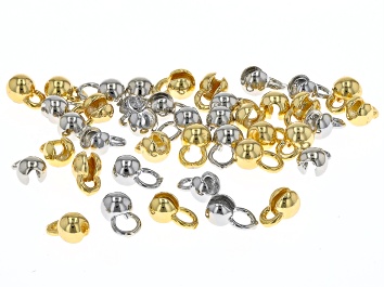 18K Yellow Gold Over Sterling Silver Round Magnetic Buy Two Get One Free