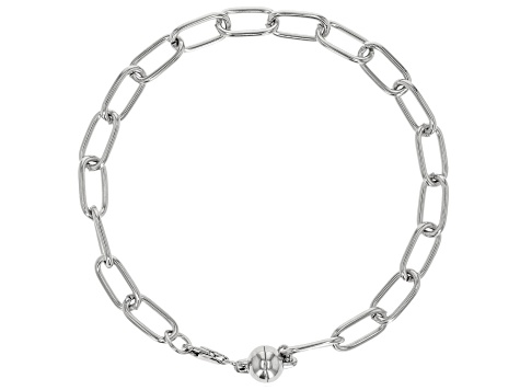 Silver Tone Assorted Charm Bracelets Set of 10 - JMKIT2026 | JTV