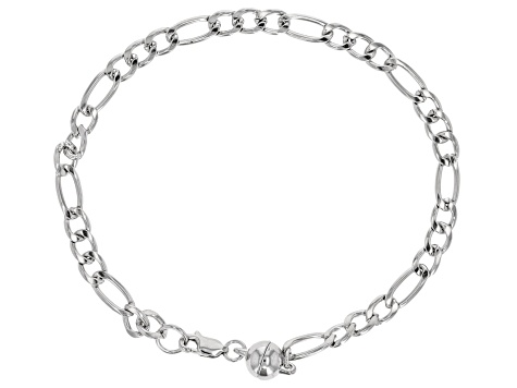 ☆TATIANA☆ Set Pearl and Silver Chain Bracelet SE0163 Silver Tone Assorted Charm Bracelets Set of 10 - JMKIT2026 | JTV