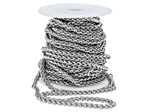 Stainless Steel 4mm Unfinished Wheat Chain Total of 7 Meters