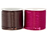 Multicolor 2mm Wax Cord Set of 7 Total of 70 Meters