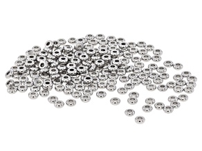 Stainless Steel 3x1mm Spacer Bead Set of 200
