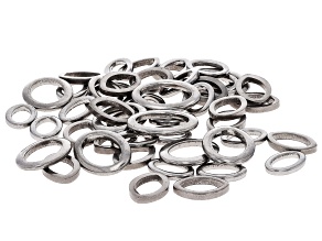 Stainless Steel Oval & Marquise Shape Closed Link Set of 50