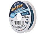 Soft Flex Multicolor .019" Bead Stringing Wire Set of 6 Total of 60 Feet