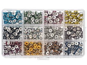 Multicolor Crystal 8mm Spacer Bead Set of 720