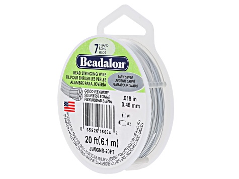Ish Wire String Stainless Steel 7 Strand .46mm Bead Stringing Wire Total of 100 Feet ...