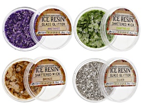 Ice Resin™ Glass Glitter And Shattered Mica inclusions Kit