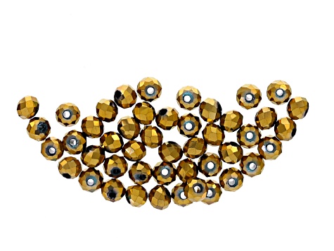 Cuff Bracelet And Glass Bead Supply With Project Kit And instructions
