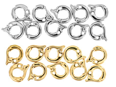 Jewelry Jump Rings Round Goldtone 2.5mm diameter Pack of 500