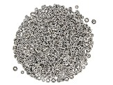Daisy Spacer Beads appx 4-6.5mm in Antique Silver Tone includes appx 1,000 pieces
