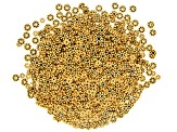 Daisy Spacer Beads appx 4-6.5mm in Antique Gold Tone includes appx 1,000 pieces