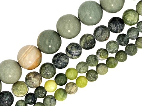 Multi-Stone 4-24mm Assorted Bead Strand 1lb Bag