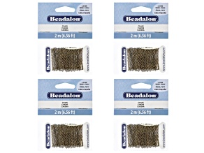 Antique Brass Tone 2.3mm Chain Approximately 2 Meters in Length