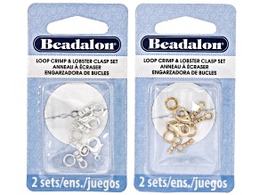 Lobster Clasp, Crimps, & Jump Ring Set