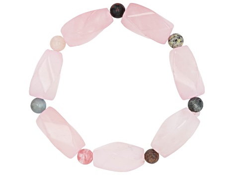 Assorted Multi-Stone Bracelet Set of 10
