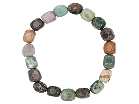 Assorted Multi-Stone Bracelet Set of 10