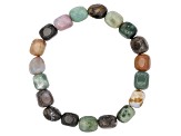 Assorted Multi-Stone Bracelet Set of 10