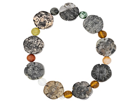 Assorted Multi-Stone Bracelet Set of 10