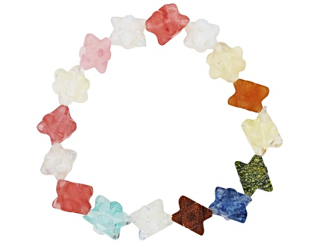 Assorted Multi-Stone Bracelet Set of 10