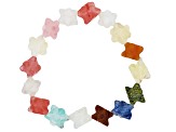 Assorted Multi-Stone Bracelet Set of 10
