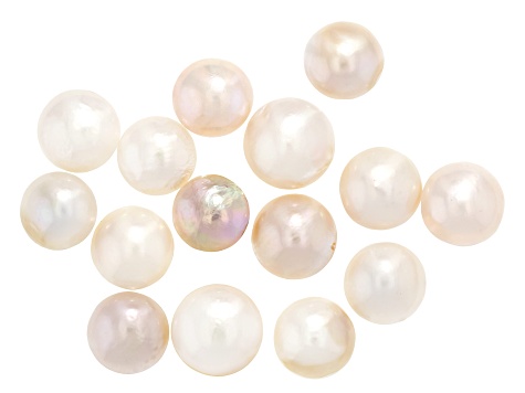 Mabe Domed Cultured Freshwater Pearl 15mm Focal Cabochon Set of 15