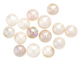 Mabe Domed Cultured Freshwater Pearl 15mm Focal Cabochon Set of 15
