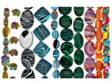 Calisilica Assorted Mystery Bag Bead Strand Set of 10