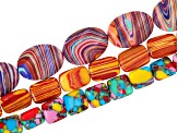 Calisilica Assorted Mystery Bag Bead Strand Set of 10