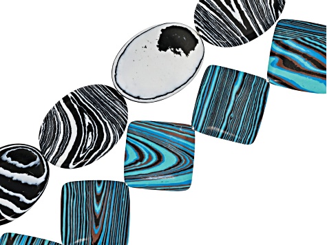 Calisilica Assorted Mystery Bag Bead Strand Set of 10