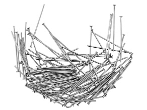 Stainless Steel Appx 20mm Headpins Appx 100 Pieces