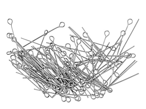 Stainless Steel Appx 30mm Eye Pins Appx 100 Pieces